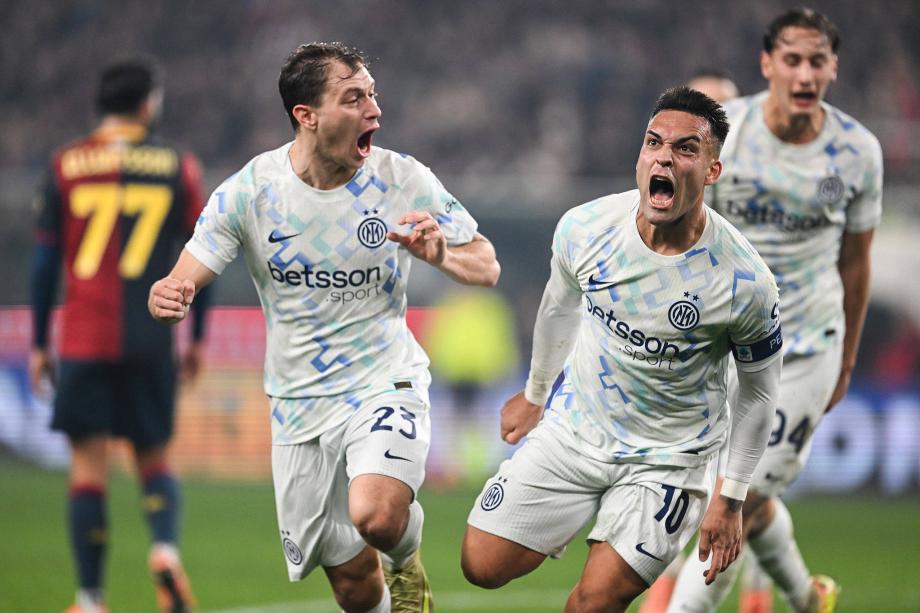 [图]劳塔罗传射立功比塞克赛季首球 国米2-1热那亚